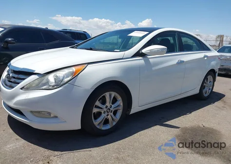 2012 Hyundai Sonata Limited из США, поврежденный, VIN 5NPEC4AC9CH434373